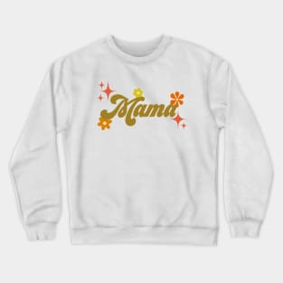 70s style Mama - green Crewneck Sweatshirt